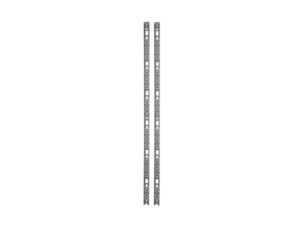 APC NetShelter SX - Rackkabelstyringspanel - svart - 42U - for P/N: SMX1000C, SMX1500RM2UC, SMX1500RM2UCNC, SMX750C, SMX750CNC, SRT5KRMXLW-TW