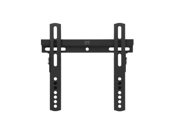 One For All Solid Line kiinteä TV-seinäteline (19-43"), 48,3 cm (19"), 109,2 cm (43"), 40 kg, 75 x 75 mm, 200 x 200 mm, Musta