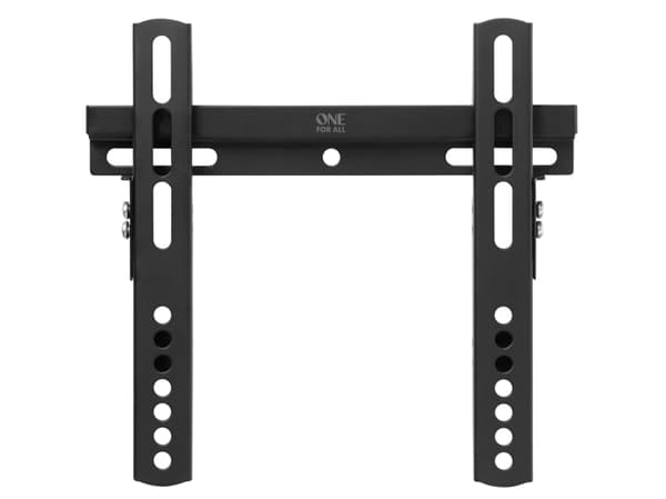 One For All Solid Line kiinteä TV-seinäteline (19-43"), 48,3 cm (19"), 109,2 cm (43"), 40 kg, 75 x 75 mm, 200 x 200 mm, Musta