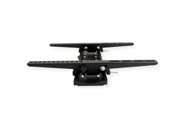 VALUE 17.99.1219, 139.7 cm (55"), 200 x 200 mm, 400 x 400 mm, -12 - 12°, Metal, Black