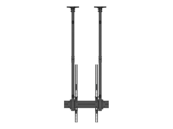 Multibrackets PRO Series M Ceiling Mount Pro MBC1UPSD - Brakett - for LCD-skjerm - aluminium, stål - svart - skjermstørrelse: 40"-100" - takmonterbar
