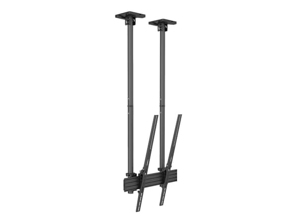 Multibrackets PRO Series M Ceiling Mount Pro MBC1UPSD - Brakett - for LCD-skjerm - aluminium, stål - svart - skjermstørrelse: 40"-100" - takmonterbar