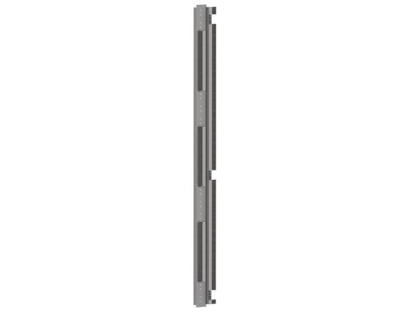 EFB Elektronik PRO-SA3428.TS, Musta, Terästä, 42U, 800 mm