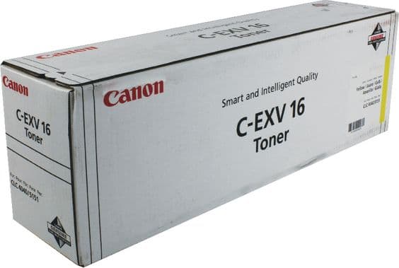Canon C-EXV16 Toner Yellow, 36000 sidor, Gul