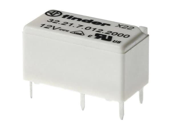 24VDC 6A-250VAC RELÆ 1 VEKSLER