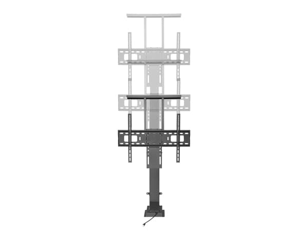 Equip 650606, 94 cm (37"), 165,1 cm (65"), 200 x 200 mm, 600 x 400 mm, Aluminium, Plast, Stål, Sort