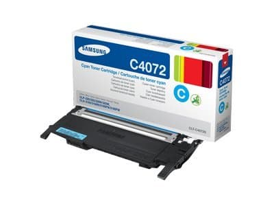 Samsung CLT-C4072S - Cyan - original - tonerpatron - for CLP-320, 320N, 325, 325W; CLX-3185, 3185FN, 3185FW, 3185N, 3185W