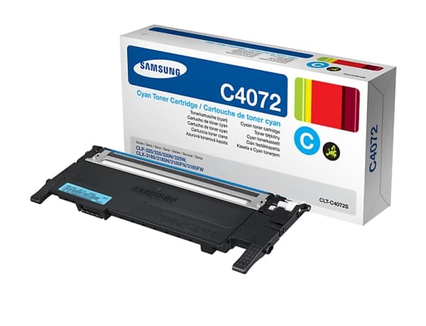 Samsung CLT-C4072S - Cyan - original - tonerpatron - for CLP-320, 320N, 325, 325W; CLX-3185, 3185FN, 3185FW, 3185N, 3185W