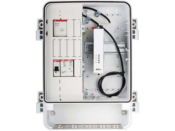 AXIS T98A15-VE - Skap - veggmonterbar - AC 230 V - hvit