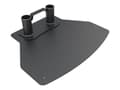 Miniatyrbilde 2 av 5: Multibrackets M Public Floorstand Basic 180 Floorbase - Monteringskomponent (monteringsbase) - stål - svart - på gulvet