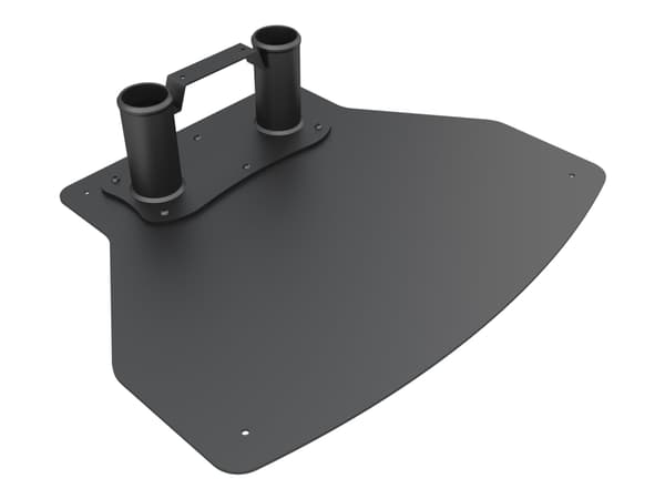 Multibrackets M Public Floorstand Basic 180 Floorbase - Monteringskomponent (monteringsbase) - stål - svart - på gulvet