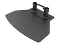Miniatyrbilde 1 av 5: Multibrackets M Public Floorstand Basic 180 Floorbase - Monteringskomponent (monteringsbase) - stål - svart - på gulvet