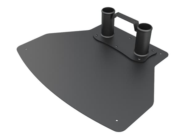 Multibrackets M Public Floorstand Basic 180 Floorbase - Monteringskomponent (monteringsbase) - stål - svart - på gulvet
