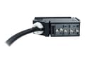 Miniatyrbilde 4 av 5: APC IT Power Distribution Module - Automatisk vernebryter (plug-in modul) - AC 400 V - 3-faset - utgangskontakter: 1 - for P/N: SY16K48H-PDNB, SY32K4