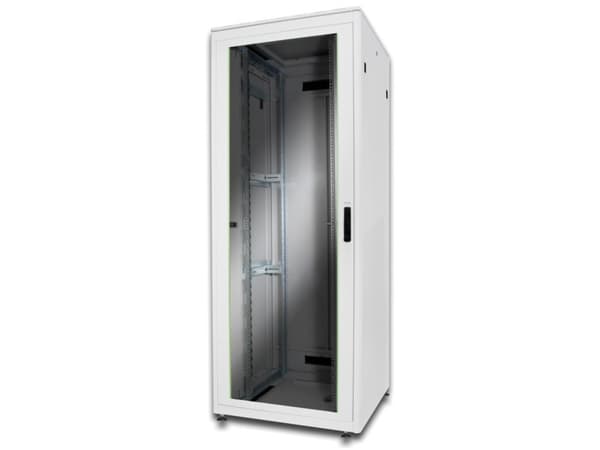 DIGITUS Professional DN-19 47U-8/8-1 - Rack skåp - grå, RAL 7035 - 47U - 19"