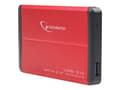 Pikkukuva 3 / 5: Gembird EE2-U3S-2-R, HDD-kotelo, 2.5", SATA, USB-liitettävyys, Punainen