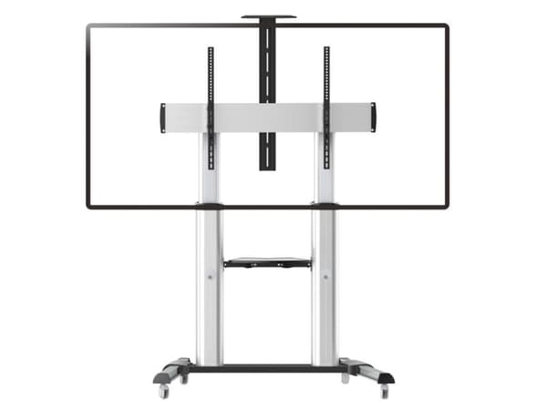 ROLINE 17031261, 152,4 cm (60"), 2,54 m (100"), 200 x 200 mm, 1000 x 600 mm, 5 - -10°, Silver