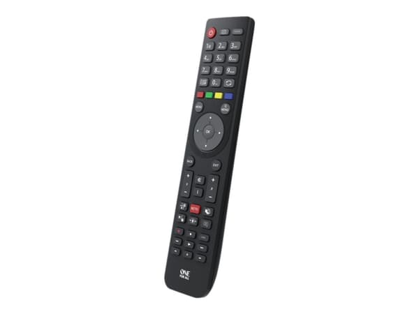 One For All TV Replacement Remotes Telefunken-television vaihtokaukosäädin, TV, IR Langaton, Painikkeiden painaminen, Musta musta