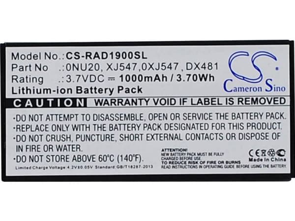 CS Cameron Sino Raid-controller-batteri 3.7 V 1000 mAh Erstatter original-batteri 0FR463, 0NU209, 0U8735, 0UF302, 0XJ547, 312-0448, 405-10780, CNXVV,