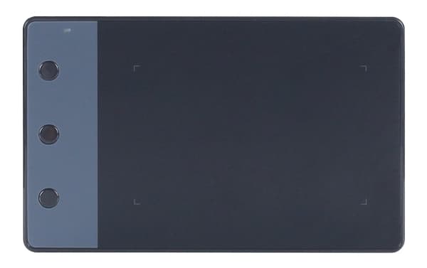 HUION H420, Kabel, 4000 lpi, 106 x 58 mm, USB, 1,5 cm, Svart