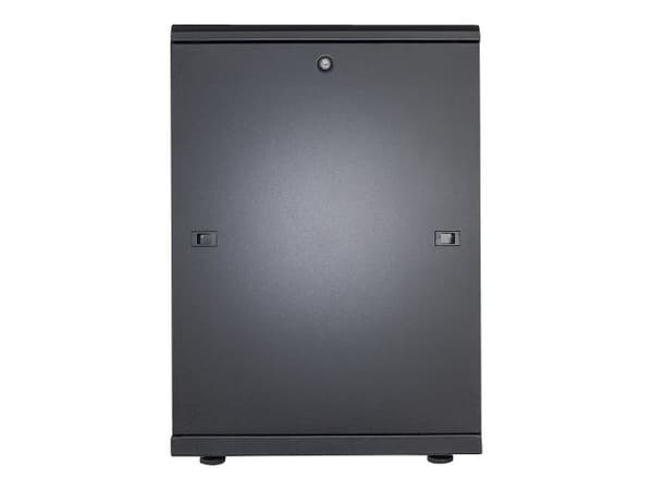 Intellinet Network Cabinet, Free Standing (Standard), 16U, Usable Depth 123 to 373mm/Width 503mm, Black, Flatpack, Max 1500kg, Server Rack, IP20 rate