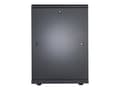 Miniatyrbild 4 av 5: Intellinet Network Cabinet, Free Standing (Standard), 16U, Usable Depth 123 to 373mm/Width 503mm, Black, Flatpack, Max 1500kg, Server Rack, IP20 rate