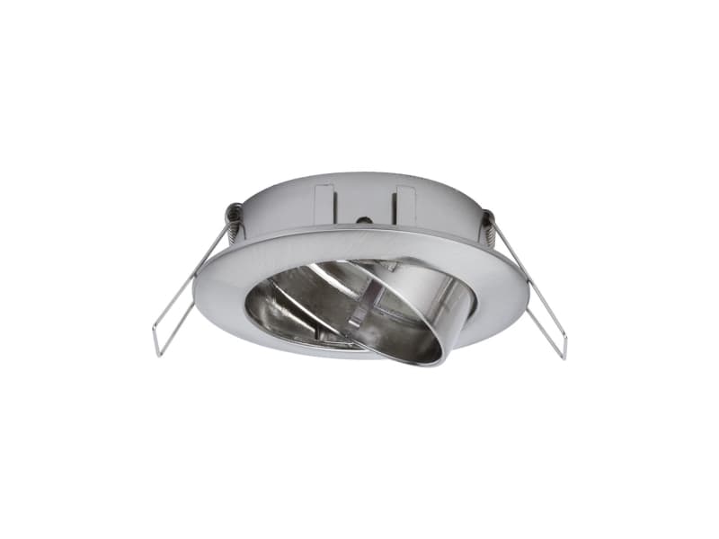 Paulmann 937.30, Infälld lampskärm, Tak, Gjuten aluminium, Gjuten aluminium, Zink, IP23, GU10
