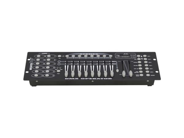 Eurolite DMX Operator 192 DMX-kontroller 16-kanals 19-tums konstruktion, musikkontroll
