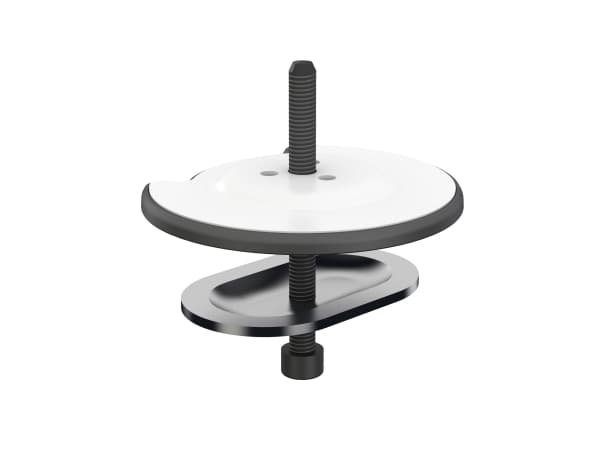 Multibrackets M VESA Deskmount Officeline - Monteringskomponent (plastringsbas) - vit - skrivbord