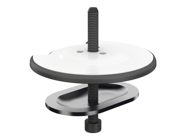 Multibrackets M VESA Deskmount Officeline - Monteringskomponent (plastringsbas) - vit - skrivbord