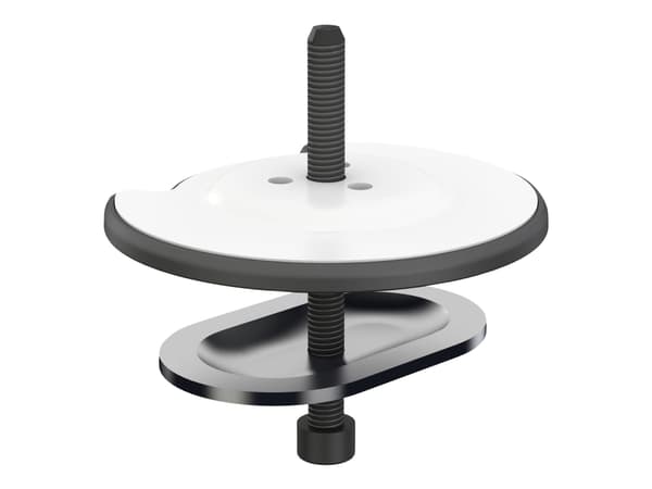 Multibrackets M VESA Deskmount Officeline - Monteringskomponent (plastringsbas) - vit - skrivbord