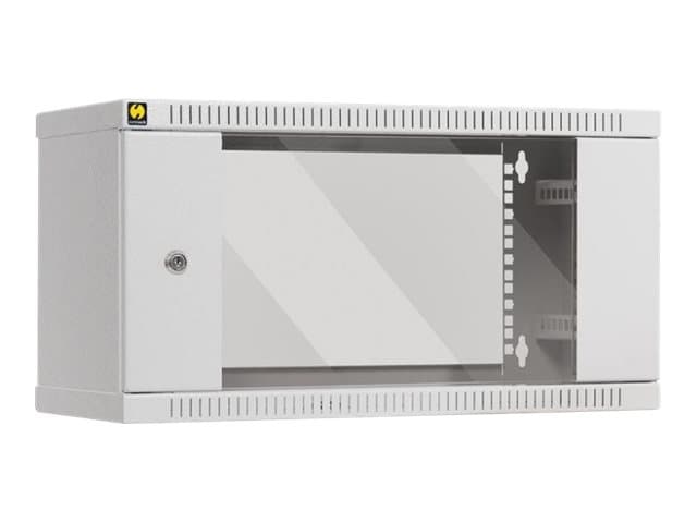 Netrack - Skåp - väggmonterbart - grått - 4.5U - 19"