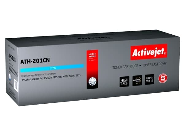Activejet ATH-201CN, 1400 sider, Cyan, 1 stykker