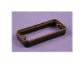 Miniatyrbilde 2 av 2: Hammond Electronics 1455NBBK Rammer (L x B x H) 8 x 103 x 53 mm ABS Sort 2 stk