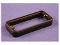 Miniatyrbilde 1 av 2: Hammond Electronics 1455NBBK Rammer (L x B x H) 8 x 103 x 53 mm ABS Sort 2 stk
