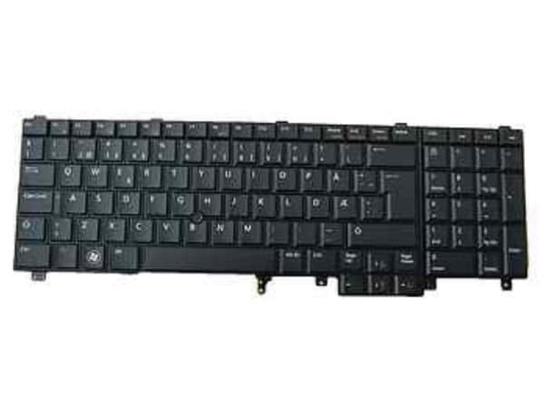 DELL 11MRM, Tangentbord, Norsk, Tangentbord med bakgrundsbelysning, DELL, Precision M4700, M4600, M6600