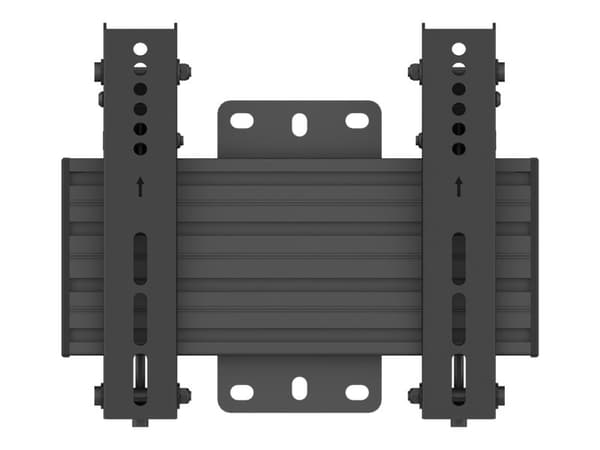 Multibrackets M Wallmount Pro MBW1U - Brakett - for LCD-skjerm - plastikk, aluminium, stål - svart - skjermstørrelse: 17"-42" - veggmonterbar