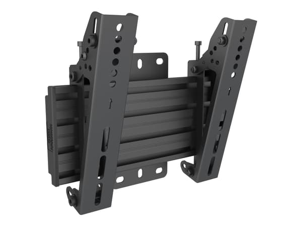 Multibrackets M Wallmount Pro MBW1U - Brakett - for LCD-skjerm - plastikk, aluminium, stål - svart - skjermstørrelse: 17"-42" - veggmonterbar