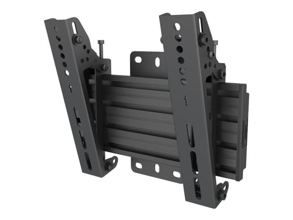 Multibrackets M Wallmount Pro MBW1U - Brakett - for LCD-skjerm - plastikk, aluminium, stål - svart - skjermstørrelse: 17"-42" - veggmonterbar Sort