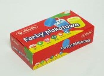 Herlitz School plakat maling 8 farger 20ml (158026)