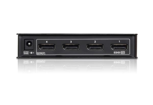 ATEN VanCryst VS194 - Video/audiosplitter - 4 x DisplayPort - skrivbordsmodell