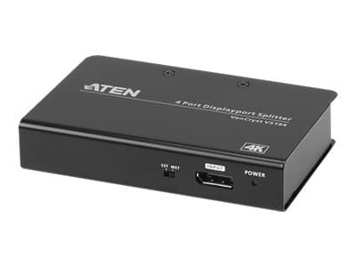 ATEN VanCryst VS194 - Video/audiosplitter - 4 x DisplayPort - skrivbordsmodell
