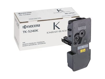 Kyocera TK 5240K - Sort - original - tonerpatron - for ECOSYS M5526, P5026