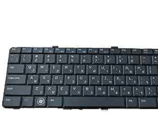 DELL WP5HH, Tastatur, Hebraisk, DELL, Vostro V13, V130