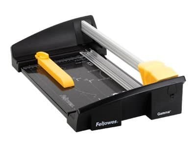 Fellowes Gamma A4/120, 20 arkkia, A4, Metalli, Muovi, Musta, Hopea, Keltainen, 498 x 274 x 110 mm