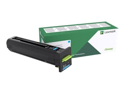 Lexmark - Høy ytelse - cyan - original - tonerpatron LCCP, LRP - for Lexmark CX860de, CX860dte, CX860dtfe