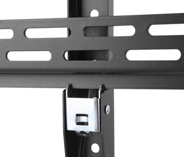 VivoLink Wall Mount Slim XL - Brakett - for flatpanel - stål - finteksturert svart - skjermstørrelse: 60"-100" - veggmonterbar