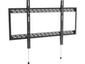 Miniatyrbilde 4 av 4: VivoLink Wall Mount Slim XL - Brakett - for flatpanel - stål - finteksturert svart - skjermstørrelse: 60"-100" - veggmonterbar