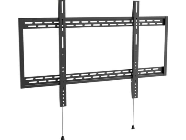 VivoLink Wall Mount Slim XL - Brakett - for flatpanel - stål - finteksturert svart - skjermstørrelse: 60"-100" - veggmonterbar
