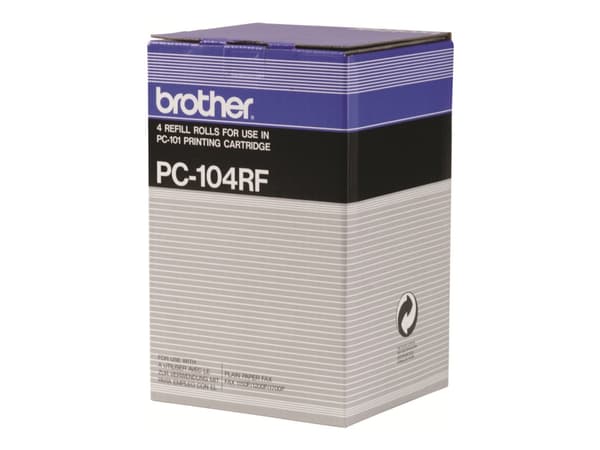 Brother - 4-pack - svart - original - tonerpatron - for Brother MFC-1750, MFC-1850, MFC-1950; IntelliFAX 1250, 1350, 1450, 1550; PC101